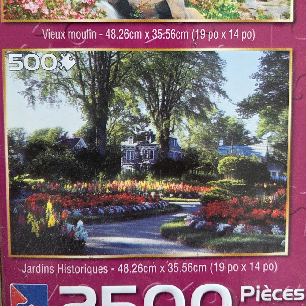 5 Deluxe Jigsaw Puzzles Set 2500 Pieces Scenic Landscapes Collection 2009 - Picture 7 of 8